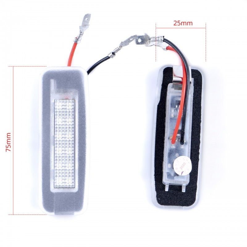 products/459/ford focus svetlo tablice.jpg - LED SIJALICE ZA OSVETLJENJE TABLICE - FORD 030720 - Xenon Svetla Beograd